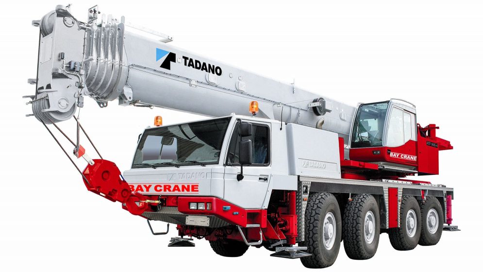 ATF 650 XL all terrain crane with a hydraulic expandable