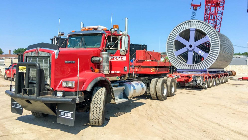 Hydraulic Trailer transporting equipment