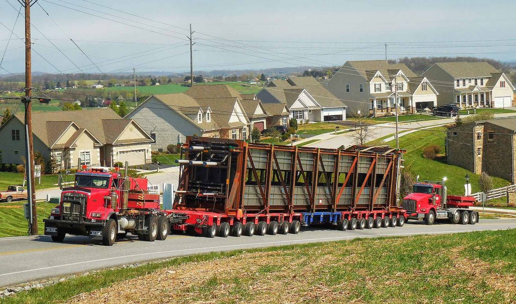 Hydraulic Trailer Transport Rental